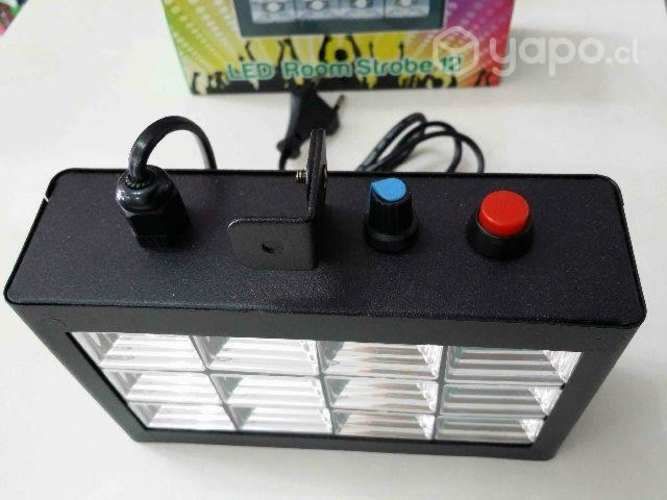 Stroboscopica Led Room 12 led RGb Audioritmico