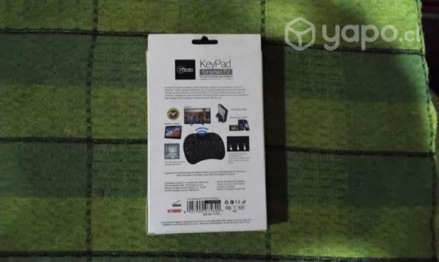 Teclado y mouse inalambrico smart tv