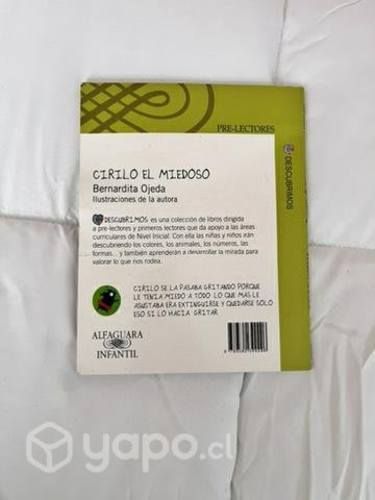 Libro cirilo el miedoso