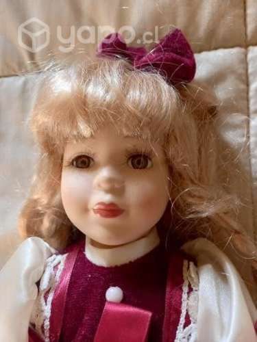 Muñeca de porcelana 37 cm