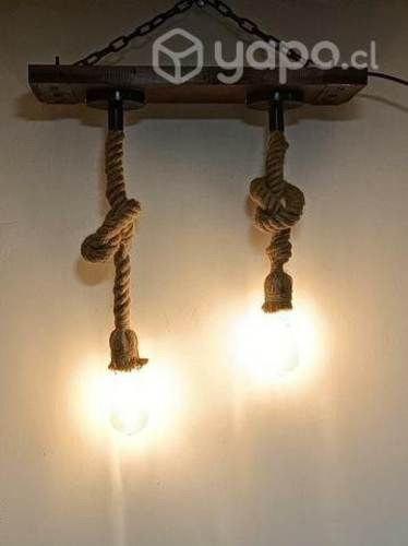 Lampara rustica