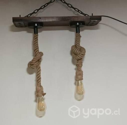 Lampara rustica