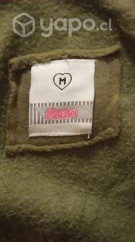 Poleron verde militar Cacao talla M