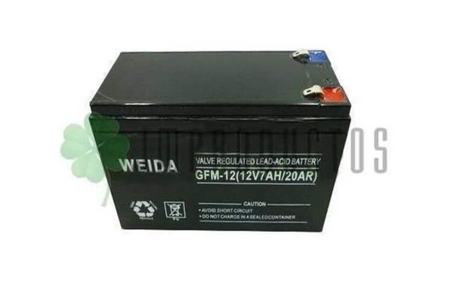 Batería 12 Volt 7amp Motos Autos Alarmas Ups Panel