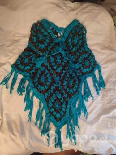 Oferta Poncho 100% de Lana