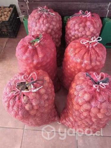 ciruelas secas con carozo y nueces