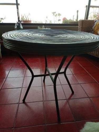 Mesa de centro rústica muy linda