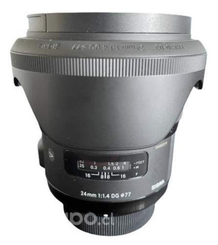 Lente Sigma 24mm 1.4 Dg
