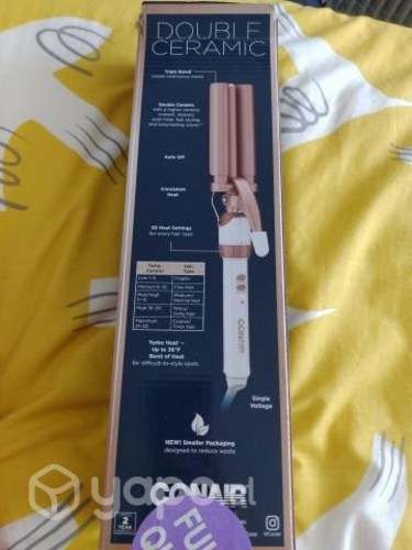 Ondulador de cabello Triple de ceramica