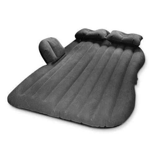 Colchon Inflable Auto Almohada con Compresor Negro