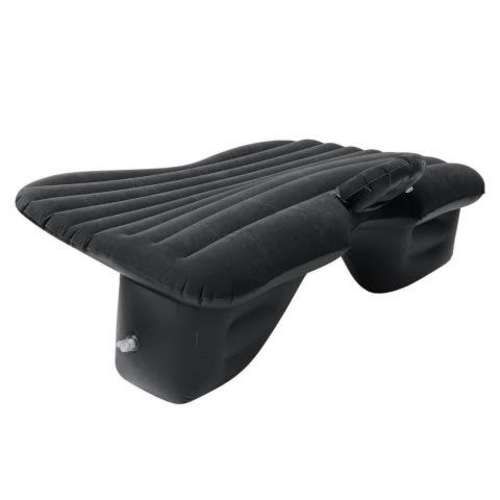 Colchon Inflable Auto Almohada con Compresor Negro