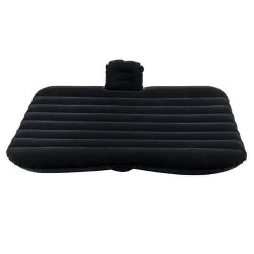 Colchon Inflable Auto Almohada con Compresor Negro