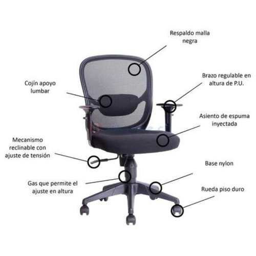 Silla teletrabajo