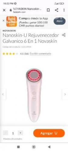 Rejuvenecedor facial para hombre y mujer original