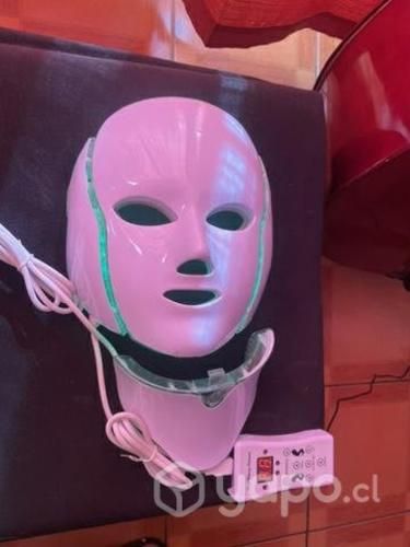 Máscara con luces led 7 colores