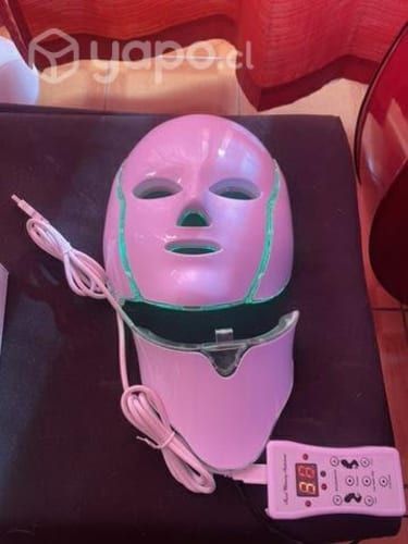 Máscara con luces led 7 colores