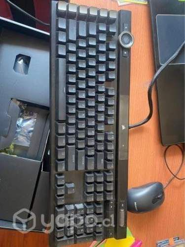 Teclado corsair k100 RGB cherry mx