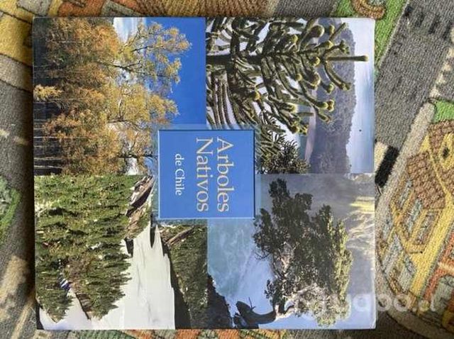 Libro Árboles nativos de Chile"