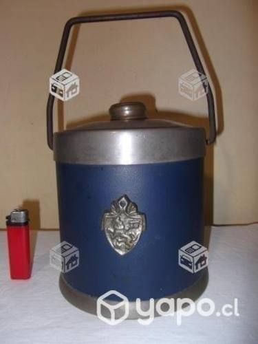 Antigua Hielera Metálica