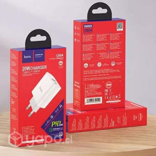 Adaptador Hoco de 20w