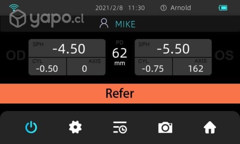 Autorefractometro portatil nuevo