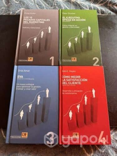 4 Libros colección Publicaciones Diario Financiero