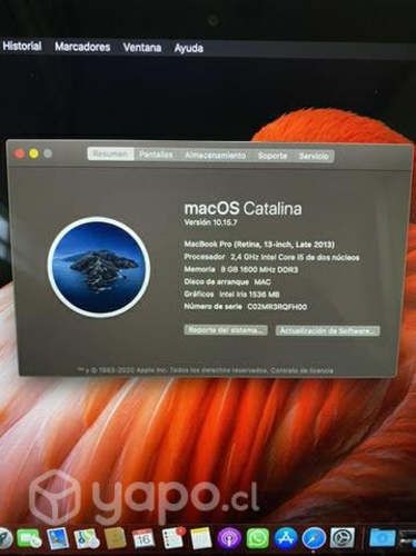 Macbook pro Retina impecable !