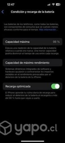 IPhone 13 blanco 128 gb