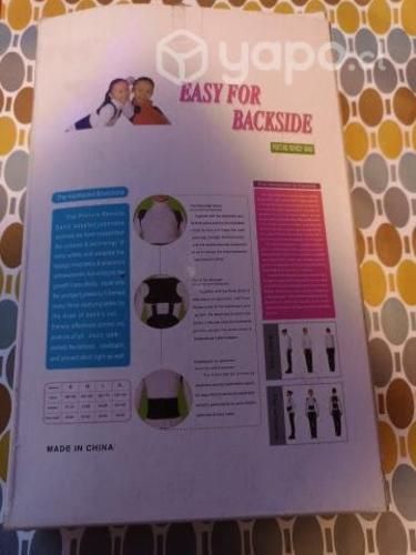 Faja corrector de postura unisex