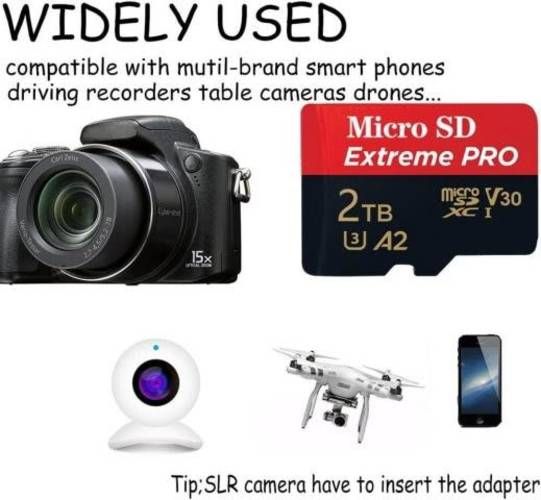 Tarjetas micro sd 2 TB