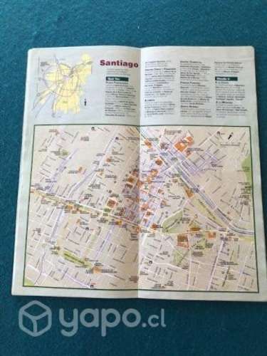 Colección mapas camineros de Chile, 8 en total