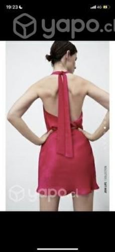 Vestido zara rosado