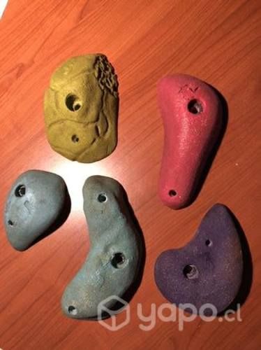 Presas muro de escalada