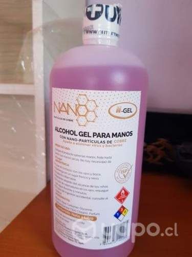 Alcohol gel para manos