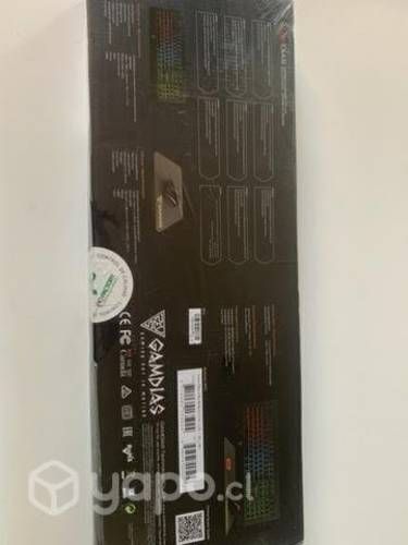 Tecladomousemousepad gamer marca gamdias