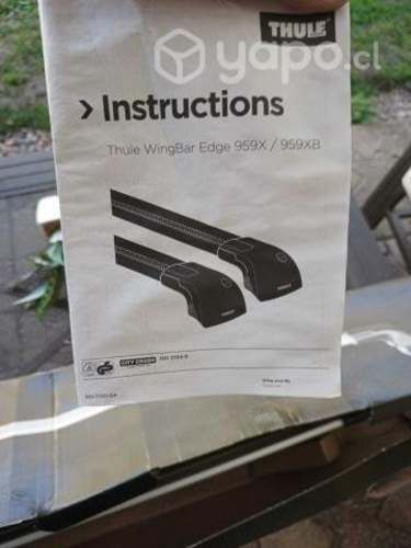 Barra de techo Thule wingbar Edge para AUDI Q5