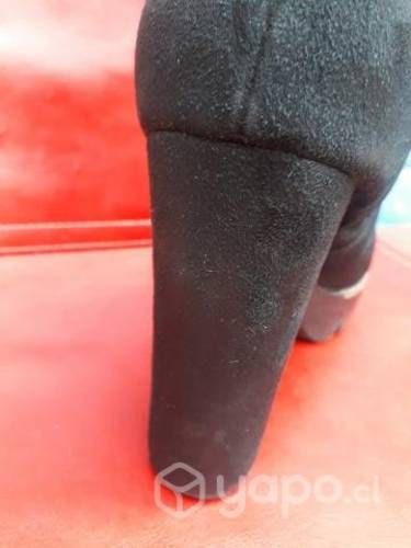 Botines con taco