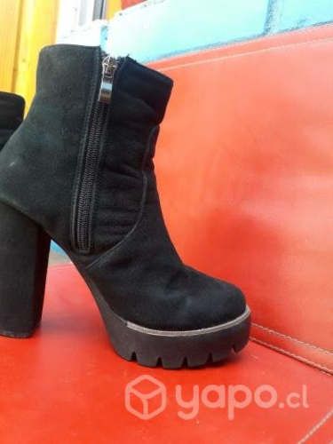 Botines con taco