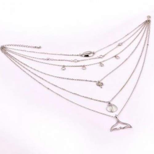 Collar Multicapas colgante marino Bañado Nuevo