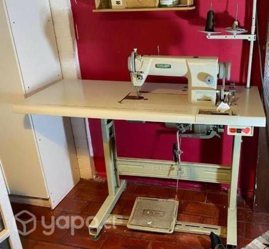 Maquina recta industrial siruba llegar llevar