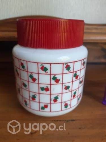 Antiguo Frasco de cremopal con diseño 500cc