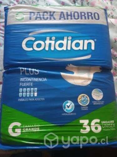 Pañales adulto talla G cotidian