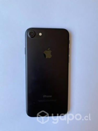 IPhone 7 negro mate usado + carcasas