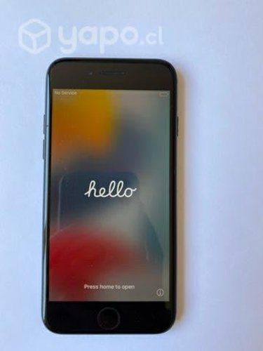 IPhone 7 negro mate usado + carcasas