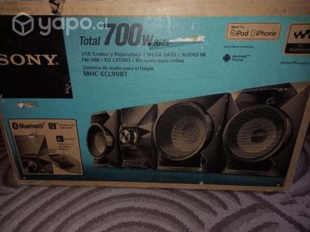 Sistema de Sonido SONY nuevo