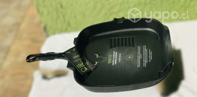 Sartén cuadra wayu hierro fundido