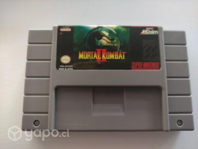 Mortal Kombat 2 Repro Super Nintendo - SNES