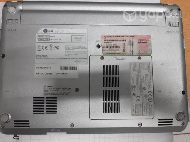 Netbook LG X140 Arreglo/ Repuesto