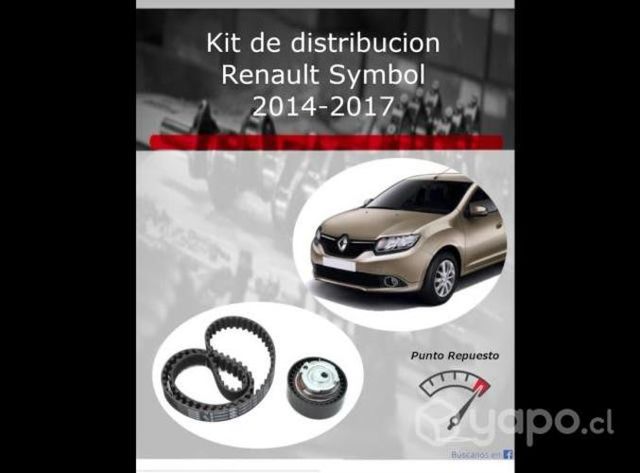 Kit de distribución Renault Symbol 2014 en adelant