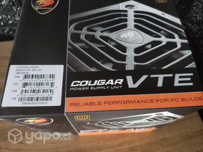 Fuente de poder certificada 80 plus bronce